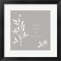 Simple Nature II-Have Faith Fine Art Print