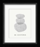 Zen Vibes I-Be Centered Framed Print