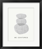 Zen Vibes I-Be Centered Framed Print