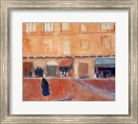 Alone in the Piazza Fine Art Print