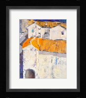 Village Rooftops Fine Art Print