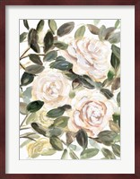 Gentle Roses Yellow I Fine Art Print