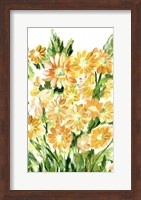 Daisies in Yellow Fine Art Print