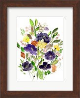 Purple Spring Bunch I Fine Art Print