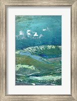 Blue Mountainscape I Fine Art Print