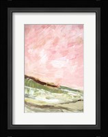 Green and Pink Hills I Fine Art Print