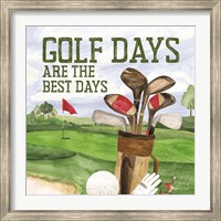 Golf Days II-Best Days Fine Art Print