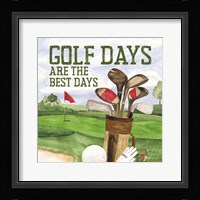 Golf Days II-Best Days Fine Art Print