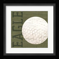 Golf Days X-Eagle Framed Print