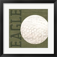 Golf Days X-Eagle Fine Art Print