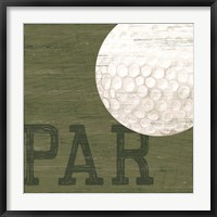 Golf Days XII-Par Fine Art Print