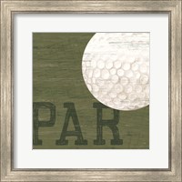 Golf Days XII-Par Fine Art Print