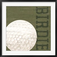 Golf Days XIII-Birdie Fine Art Print