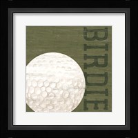 Golf Days XIII-Birdie Framed Print