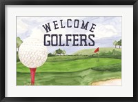 Golf Days landscape I-Welcome Fine Art Print