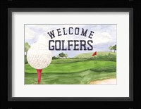 Golf Days landscape I-Welcome Fine Art Print