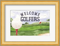 Golf Days landscape I-Welcome Fine Art Print