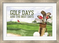 Golf Days landscape IV-Best Days Fine Art Print