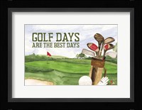 Golf Days landscape IV-Best Days Fine Art Print