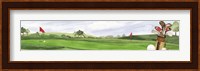 Golf Days panel I Fine Art Print