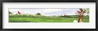 Golf Days panel I Fine Art Print