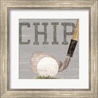 Golf Days neutral VII-Chip Fine Art Print