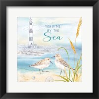 By the Seashore IX Framed Print