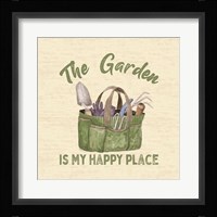 In My Garden XI Framed Print