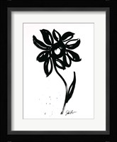 Inked Florals VI Framed Print