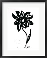 Inked Florals VI Framed Print