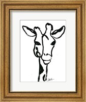 Inked Safari III-Giraffe 1 Fine Art Print