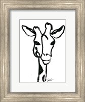 Inked Safari III-Giraffe 1 Fine Art Print