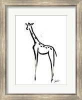 Inked Safari IV-Giraffe 2 Fine Art Print