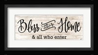 Bless This Home Fine Art Print