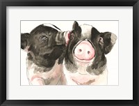 Piglet Kisses Fine Art Print