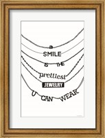 A Smile is the Prettiest Fine Art Print