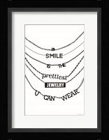 A Smile is the Prettiest Fine Art Print