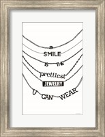 A Smile is the Prettiest Fine Art Print