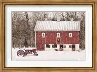 Lickdale Farm in Winter Fine Art Print