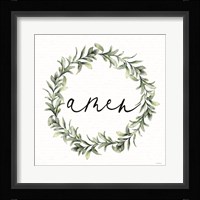 Amen Wreath Fine Art Print