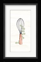 Kitchen Utensils - Wooden Whisk Fine Art Print