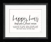 Happy Hour Definition Fine Art Print