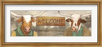 Longhorn Welcome Fine Art Print