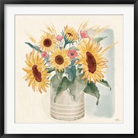Sunflower Season V Bright Fine Art Print