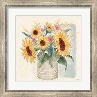Sunflower Season V Bright Fine Art Print