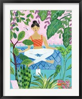 Yoga with Plants II Fine Art Print