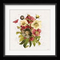 Vintage Petals VII Framed Print