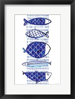 Blue Fish I Fine Art Print