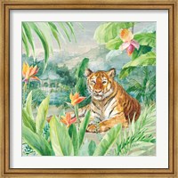 Lounging Tiger Fine Art Print