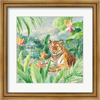 Lounging Tiger Fine Art Print